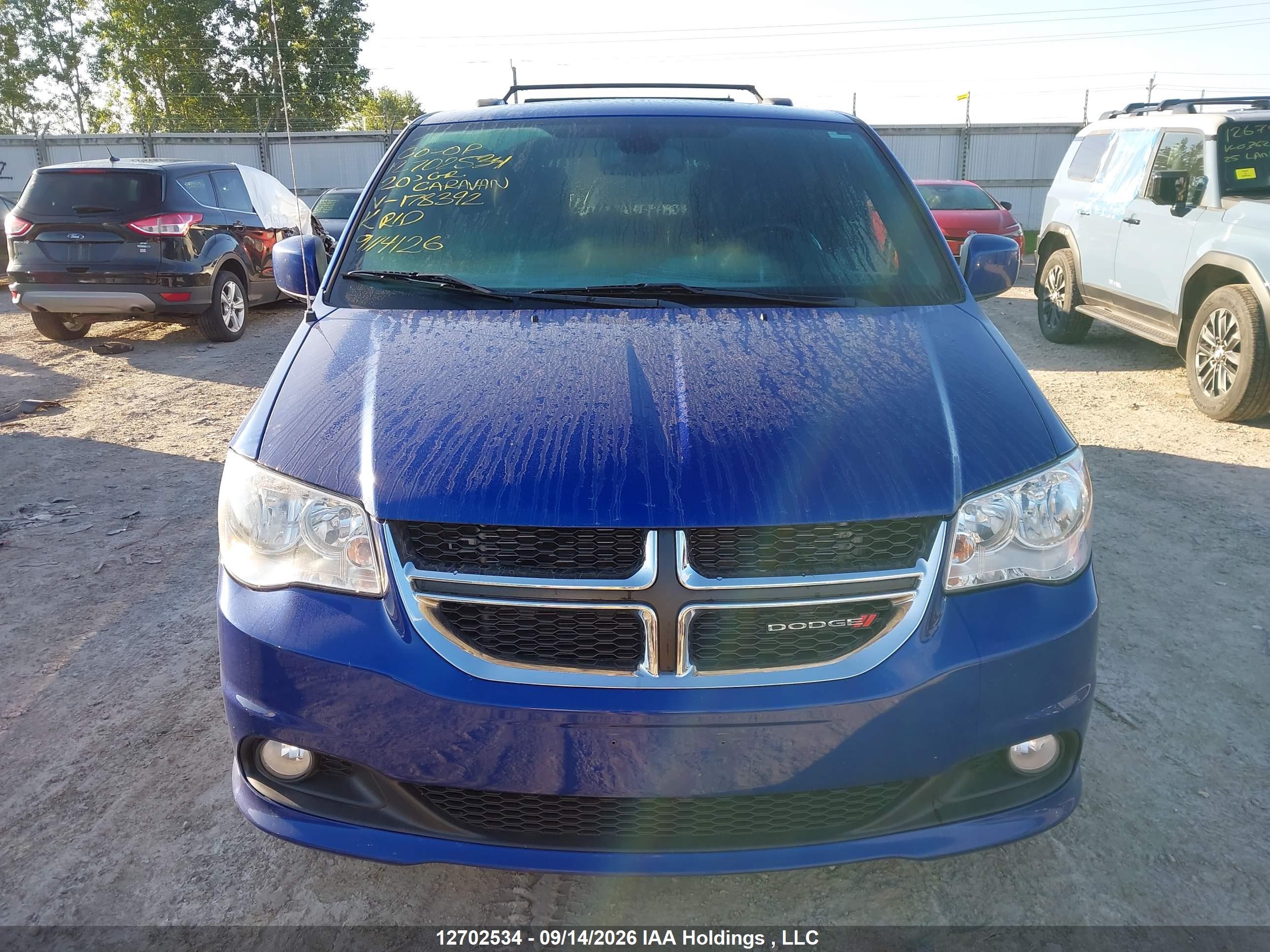 2020 DODGE GRAND CARAVAN PREMIUM PLUS