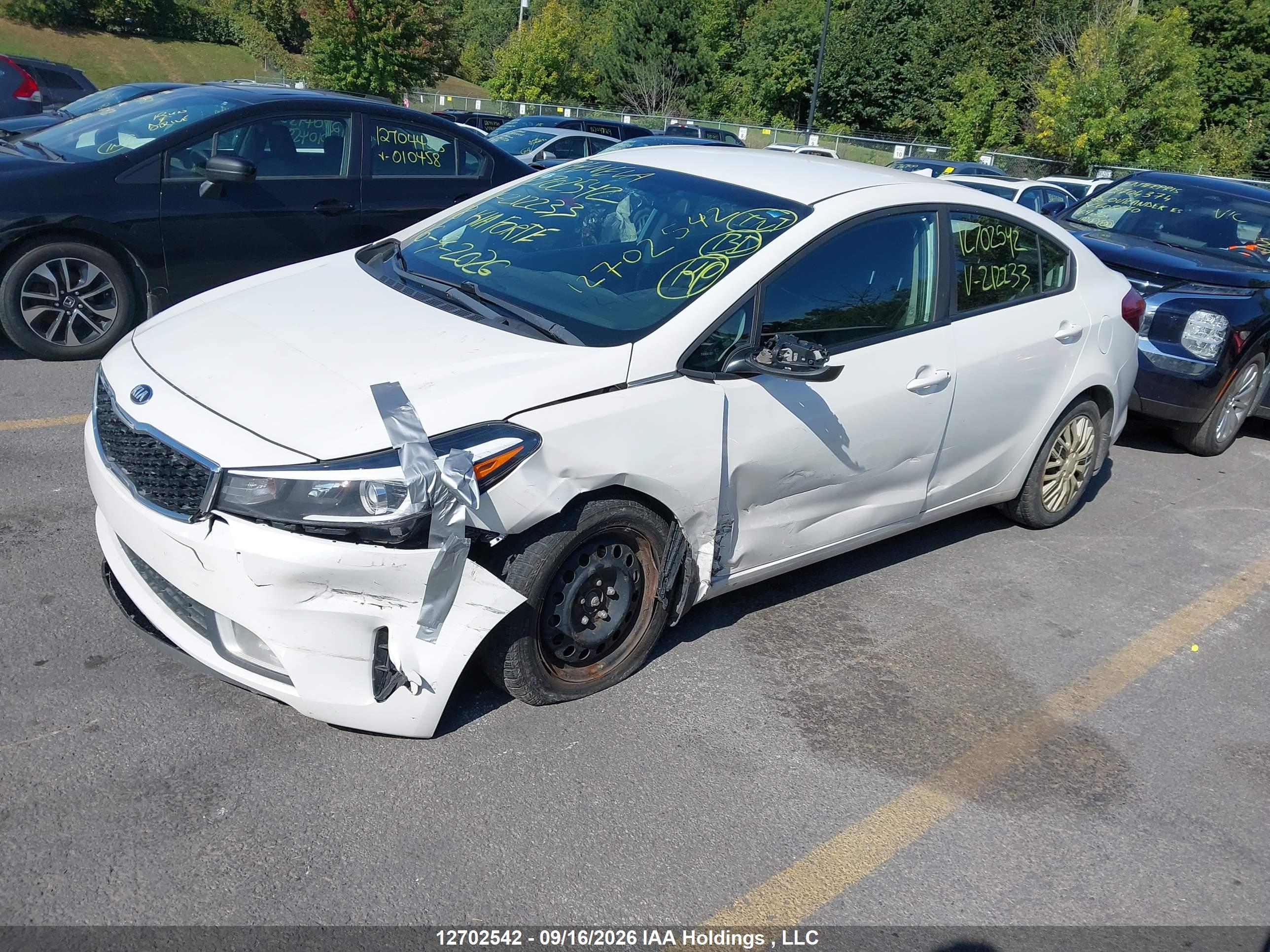 2018 KIA FORTE LX/LX+ — I2