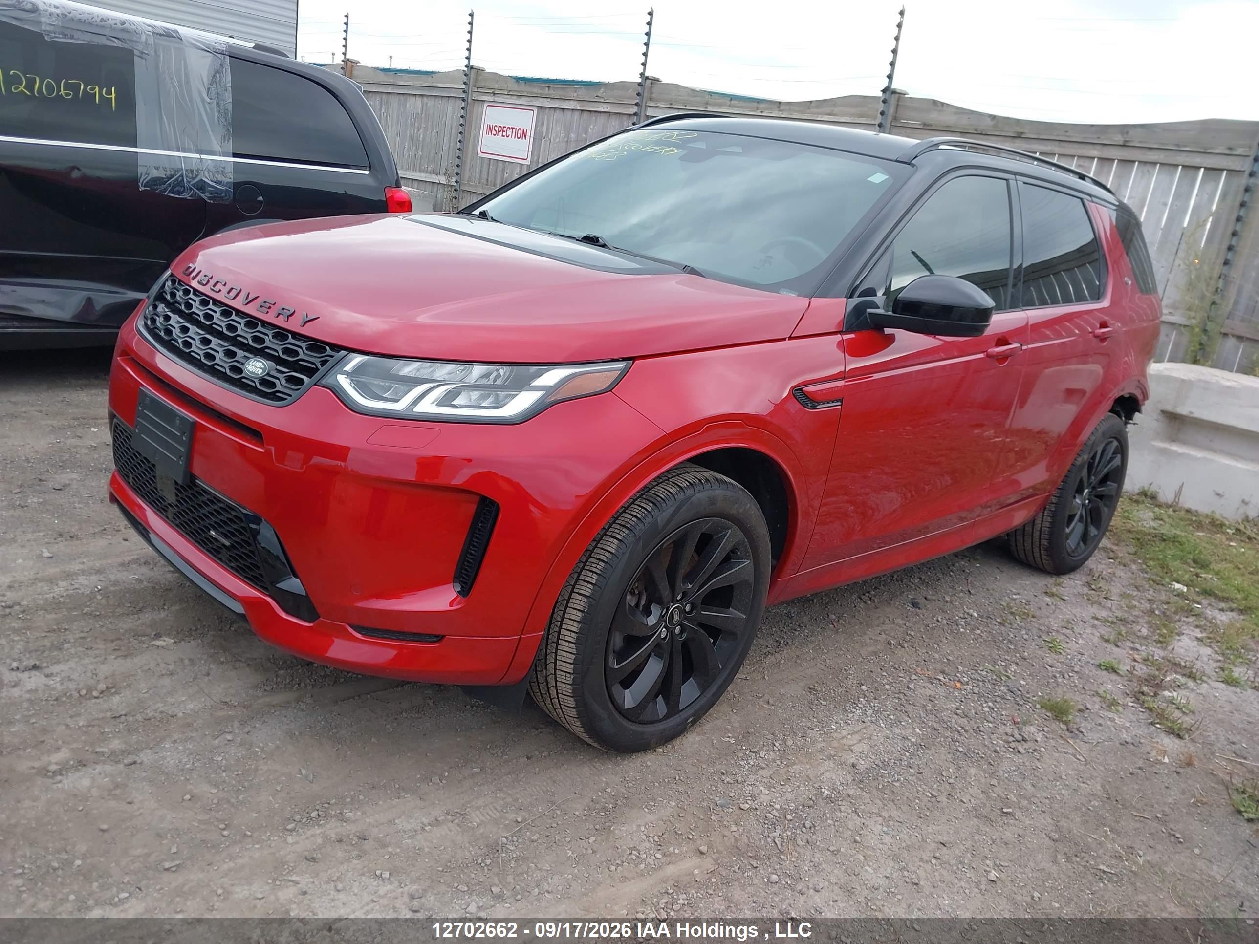 2023 LAND ROVER DISCOVERY SPORT R-DYNAMIC S — I2