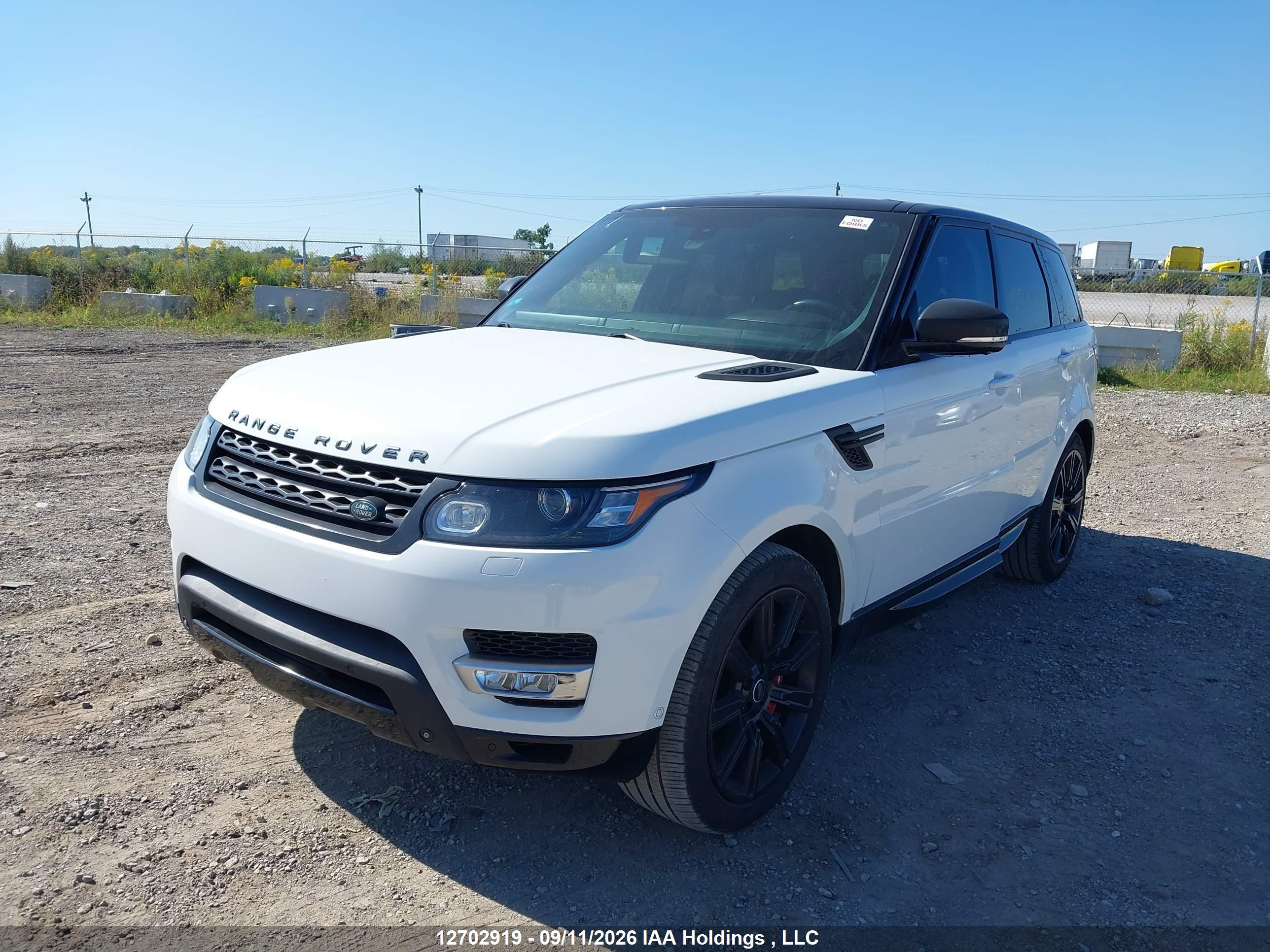 2015 LAND ROVER RANGE ROVER SPORT AUTOBIOGRAPHY — I2