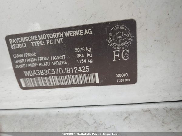 2013 BMW 328I — I16
