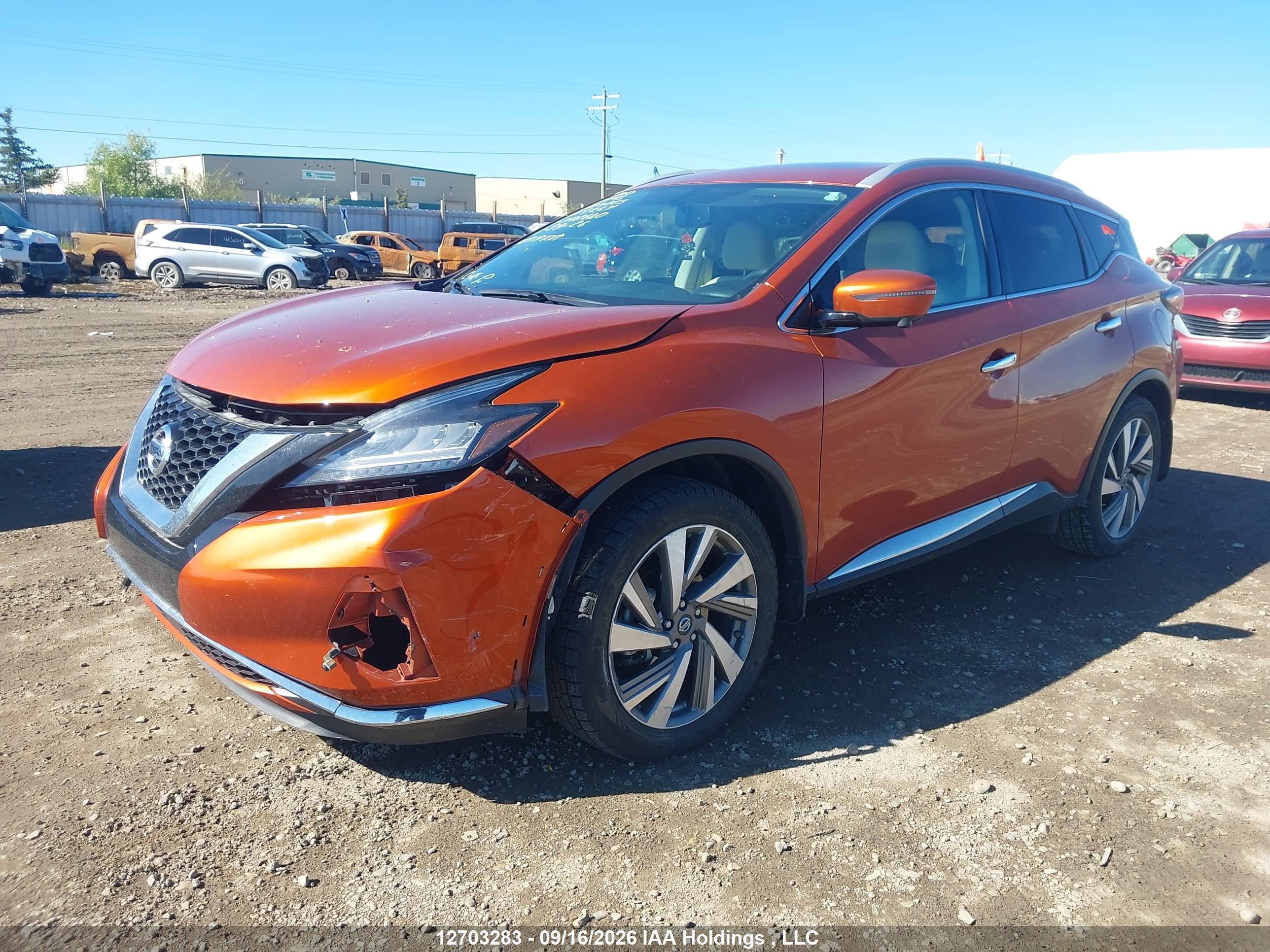 2019 NISSAN MURANO S/SL/SV/PLATINUM — I2