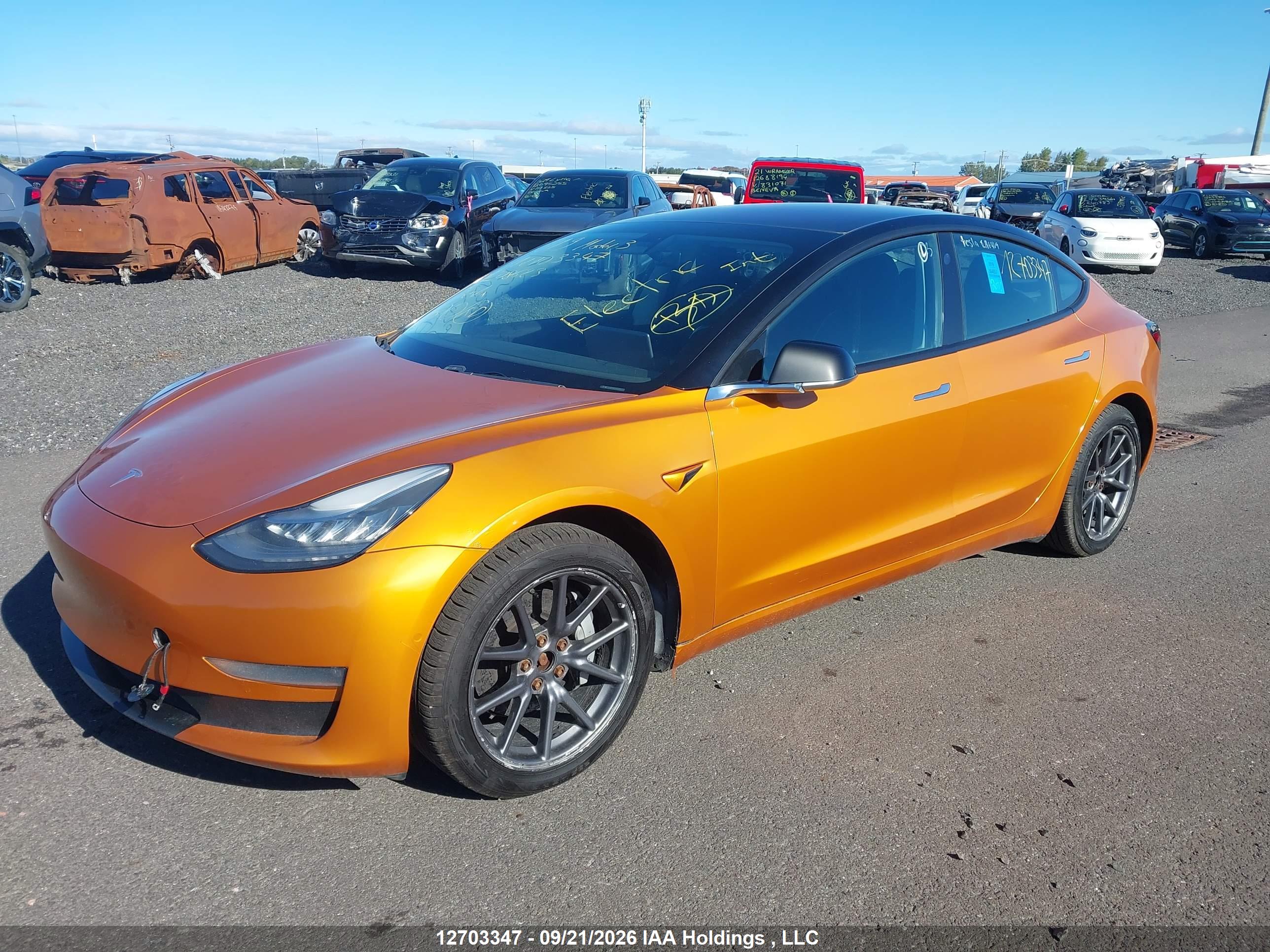 2019 TESLA MODEL 3 — I2