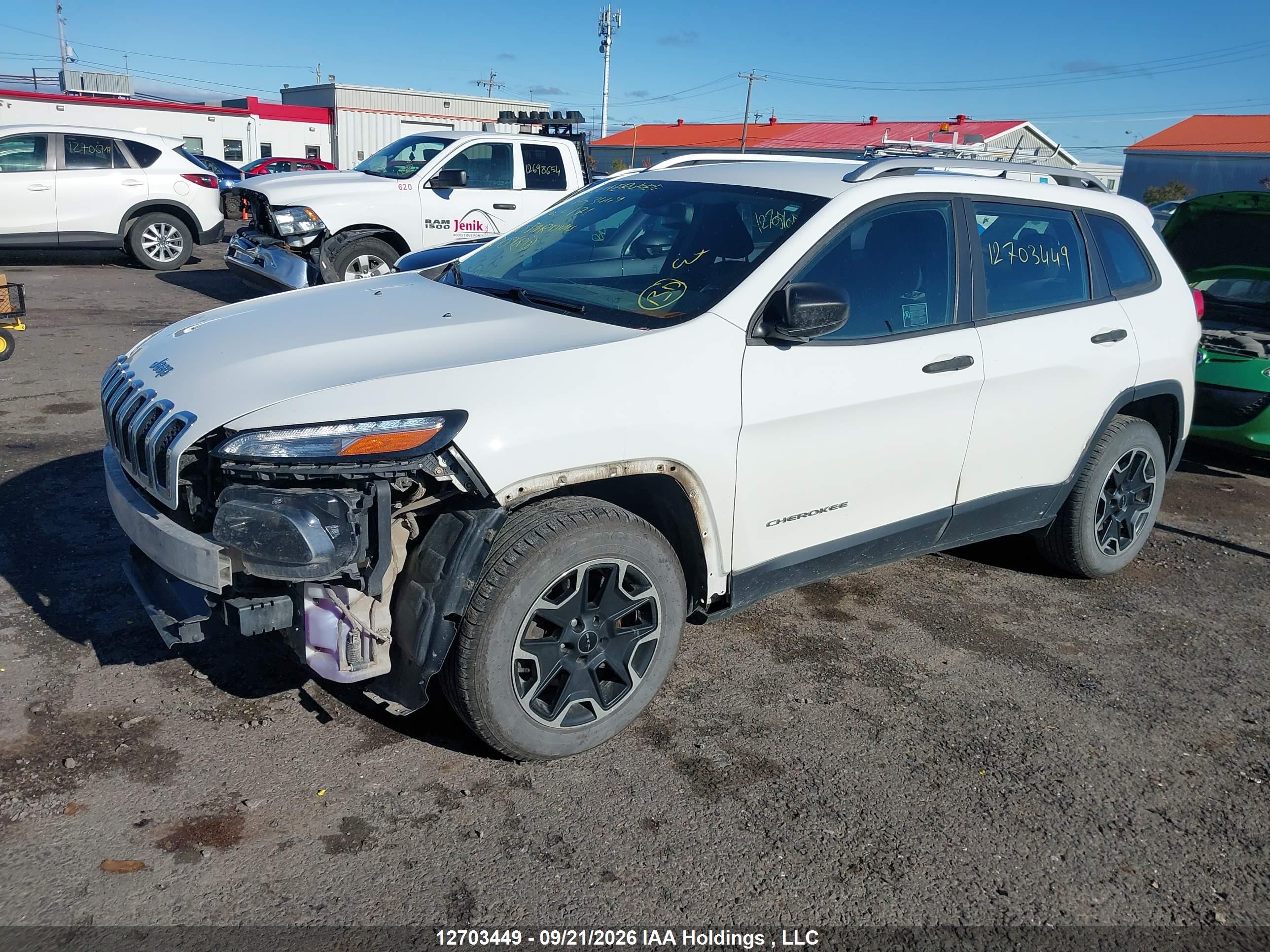 2016 JEEP CHEROKEE SPORT — I2