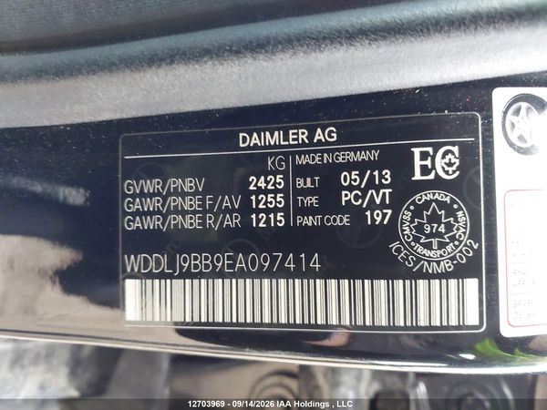 2014 MERCEDES-BENZ CLS 550 4MATIC