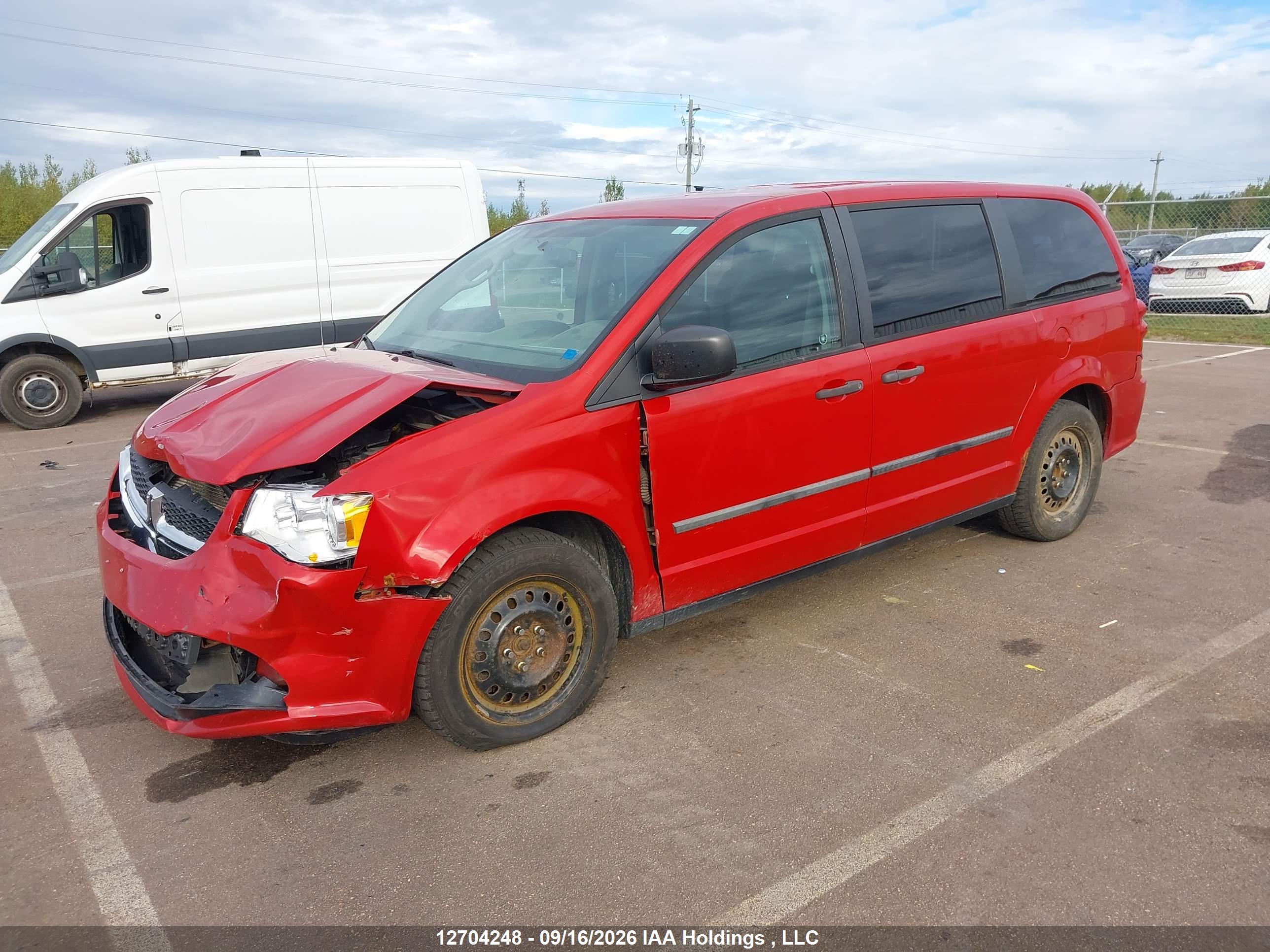 2014 DODGE GRAND CARAVAN SE — I2