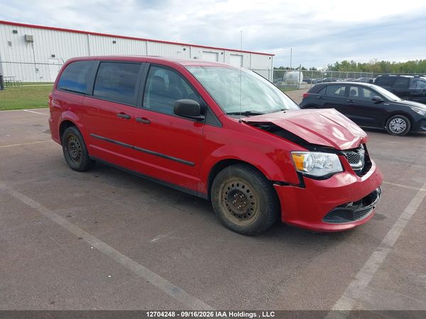 2014 DODGE GRAND CARAVAN SE — I1