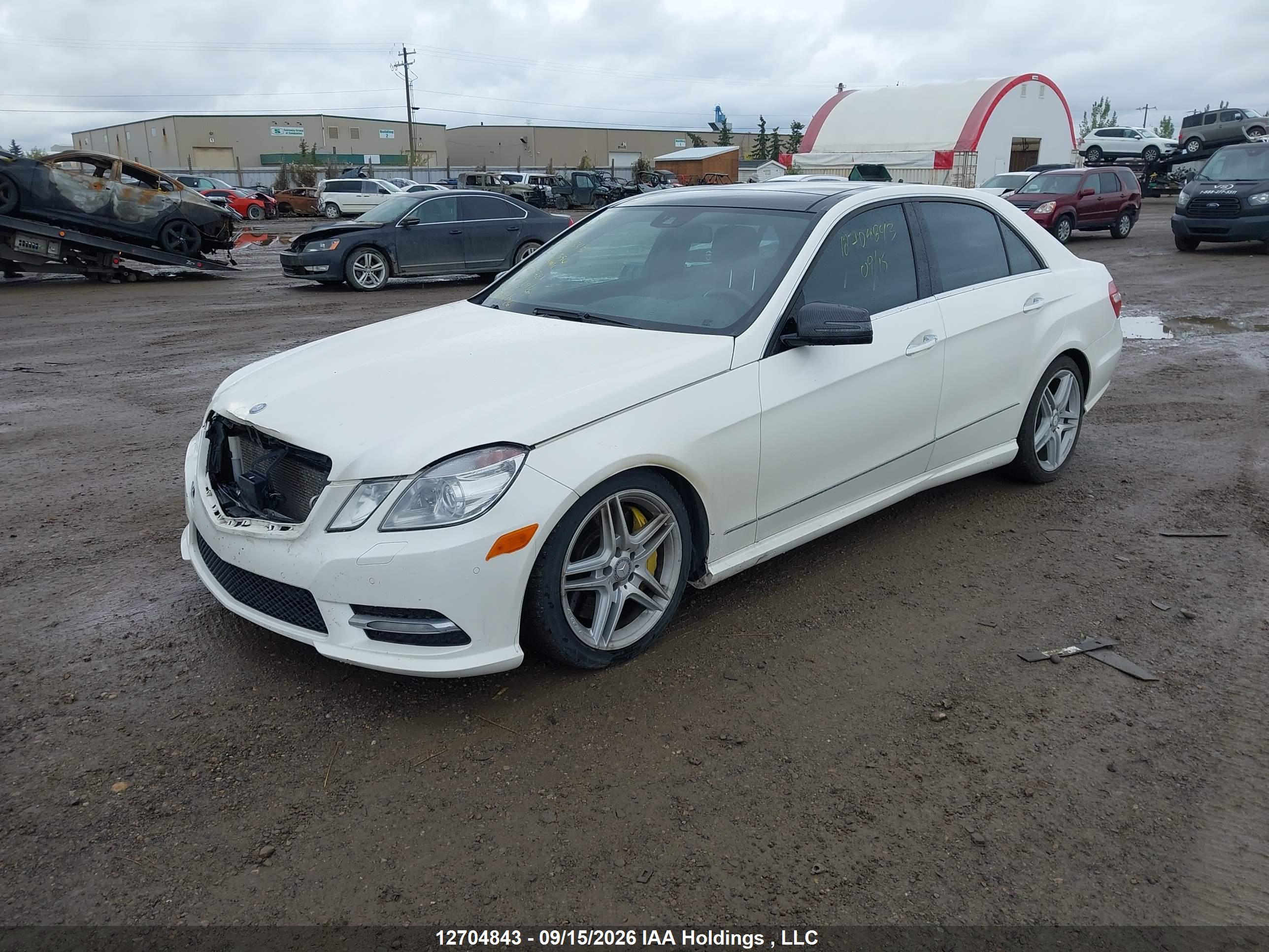 2012 MERCEDES-BENZ E 550 4MATIC — I2
