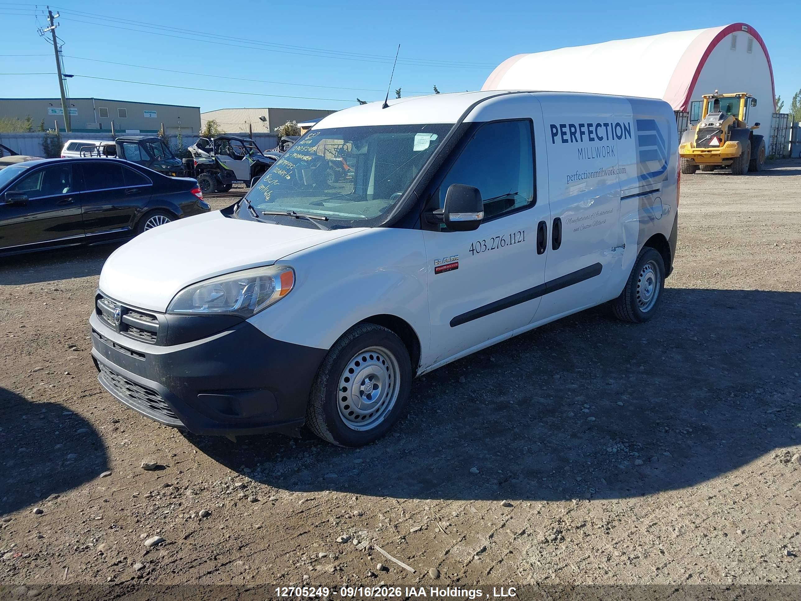 2016 RAM PROMASTER CITY TRADESMAN — I2