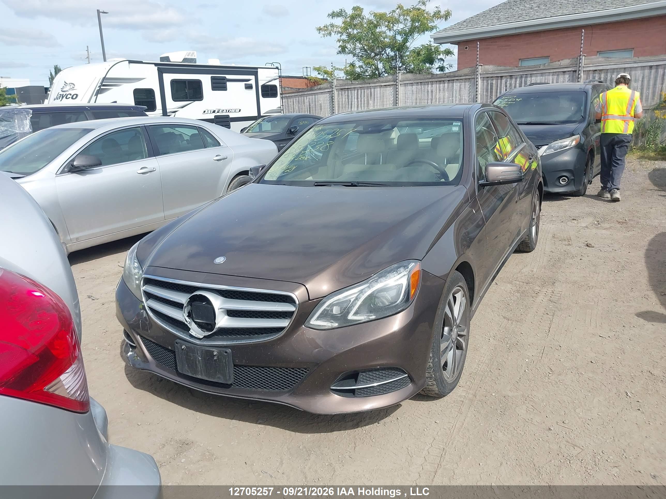 2014 MERCEDES-BENZ E 250 BLUETEC 4MATIC — I2