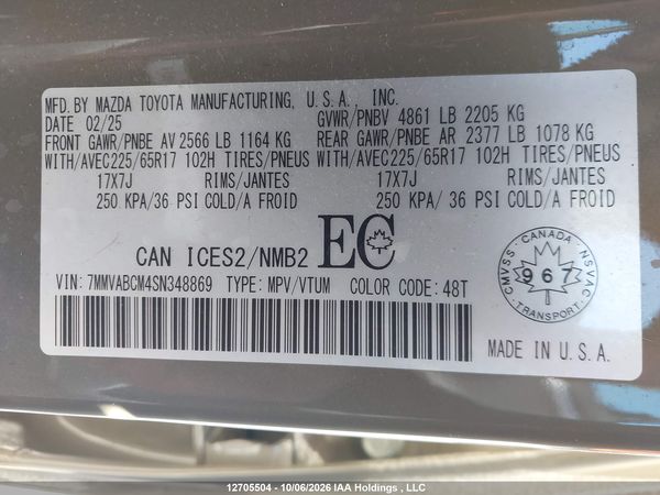 2025 MAZDA CX-50 GS-L — I9