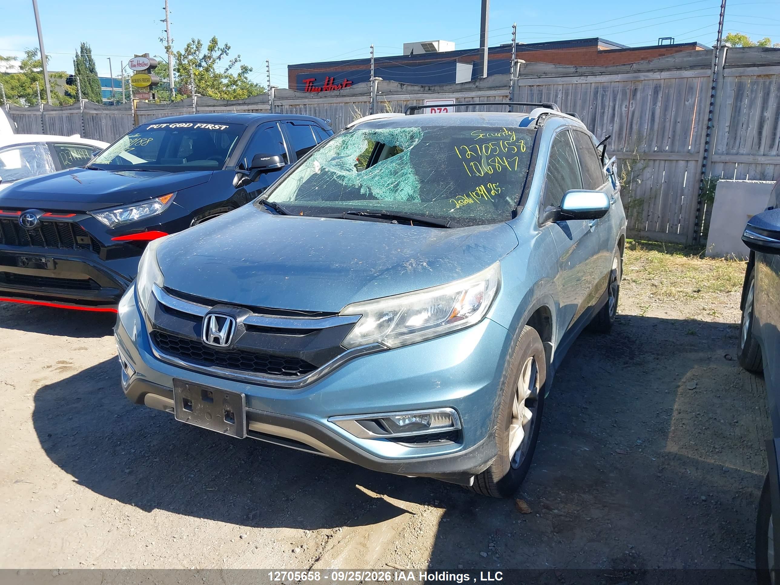 2016 HONDA CR-V EX — I2