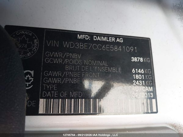 2014 MERCEDES-BENZ SPRINTER 2500 STANDARD ROOF V6 — I18