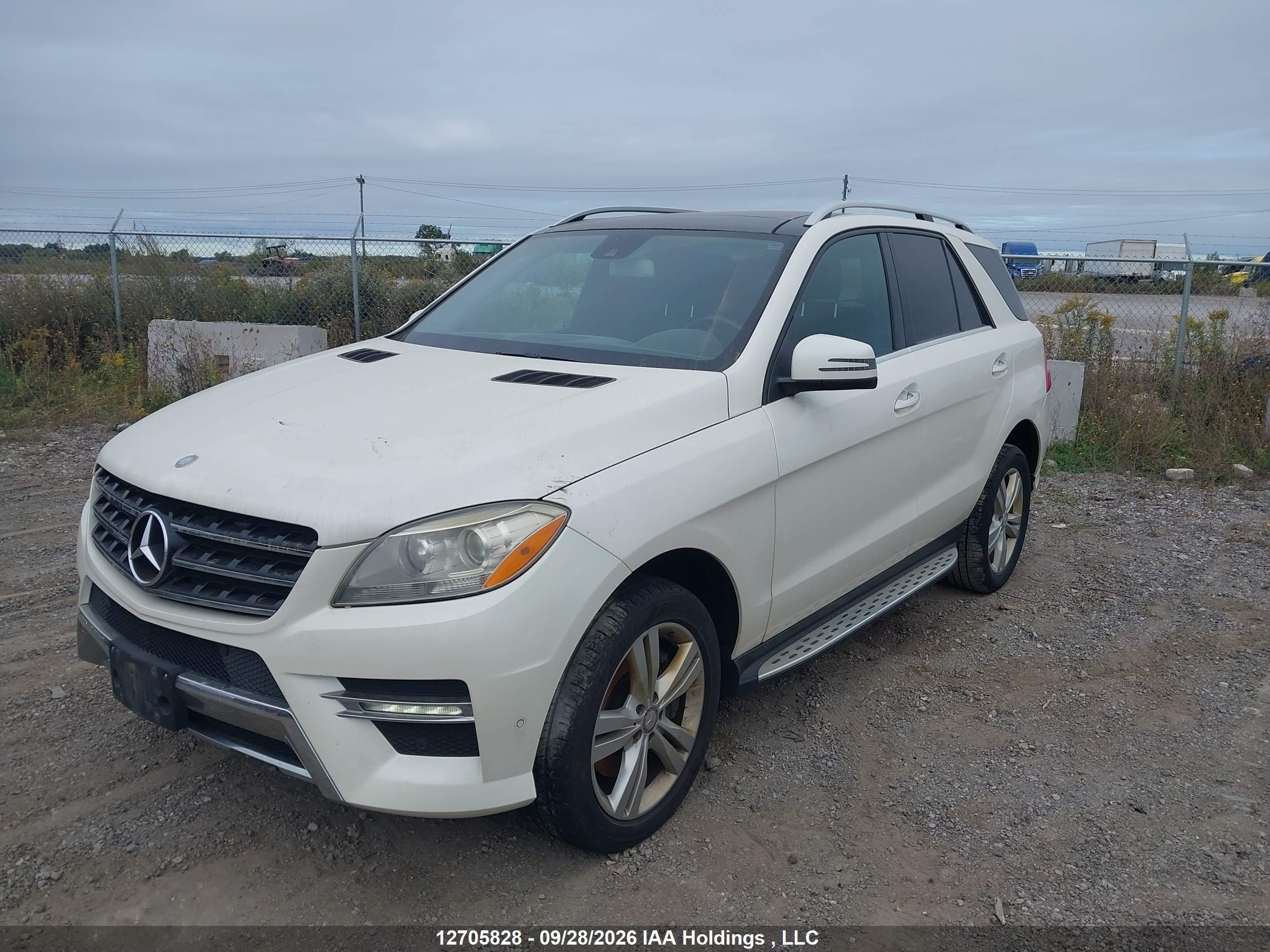 2013 MERCEDES-BENZ ML 350 BLUETEC 4MATIC — I2