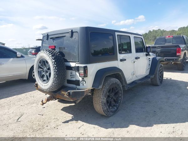 2016 JEEP WRANGLER UNLIMITED SPORT — I4