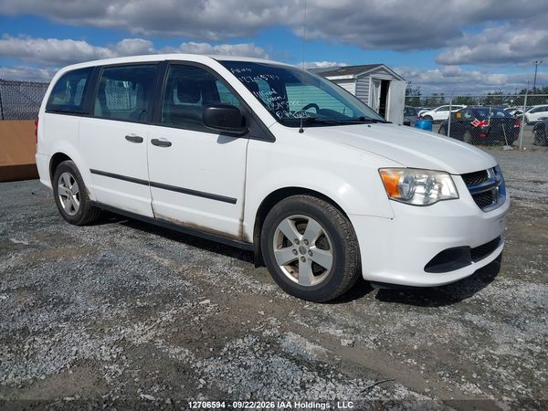 2014 DODGE GRAND CARAVAN SE — I1