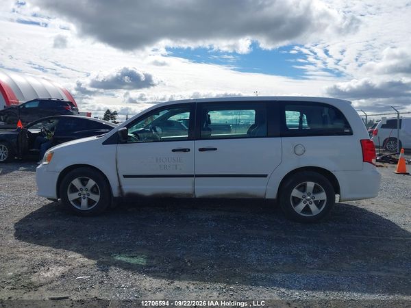 2014 DODGE GRAND CARAVAN SE — I15