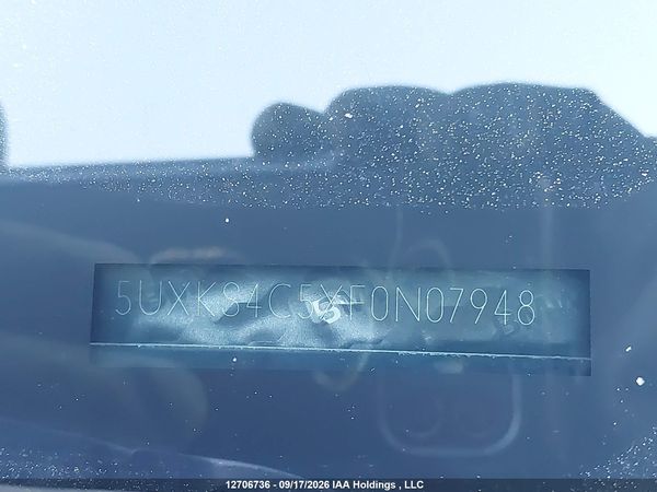 2015 BMW X5 XDRIVE35D — I20