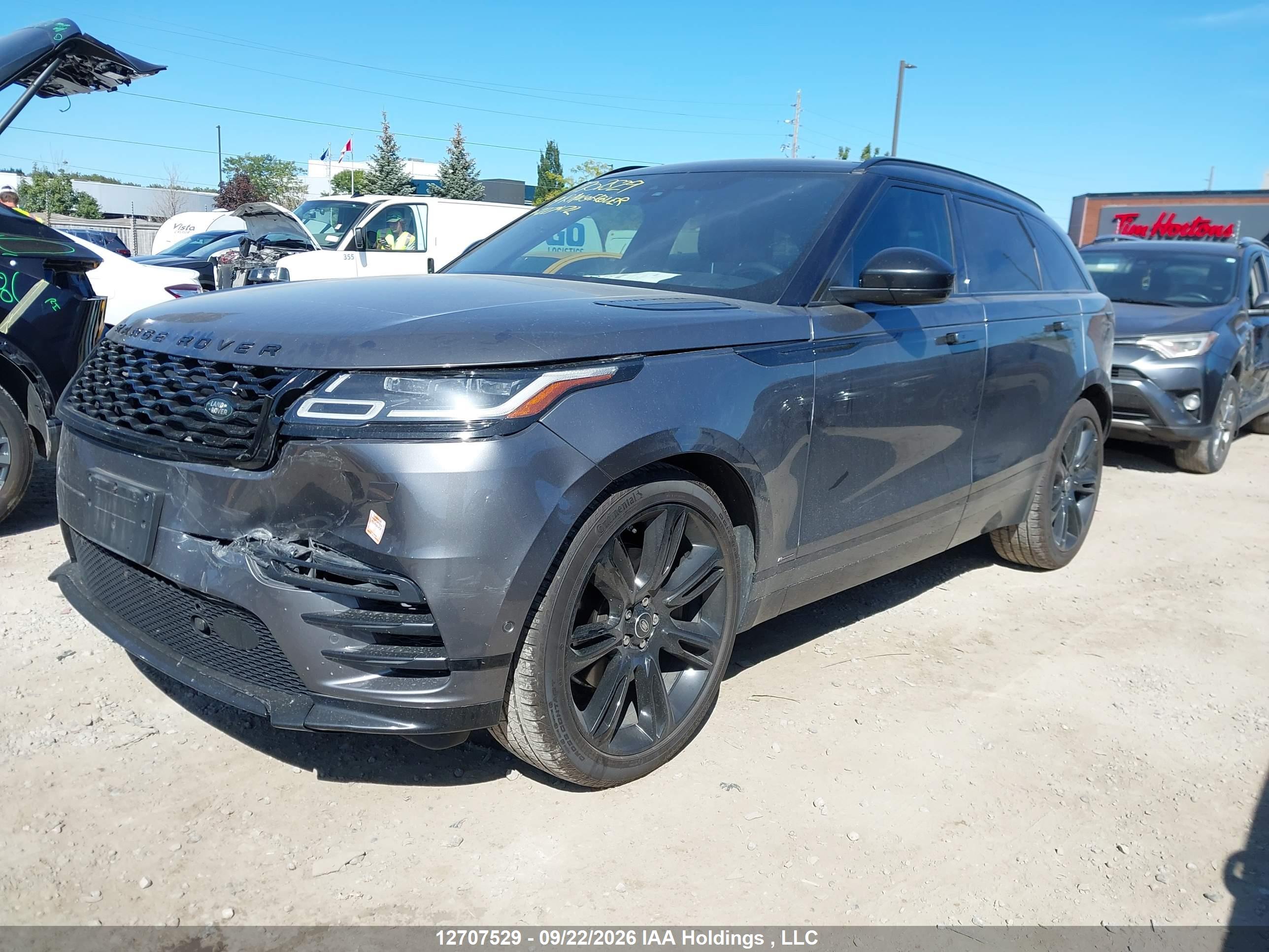 2019 LAND ROVER RANGE ROVER VELAR — I2