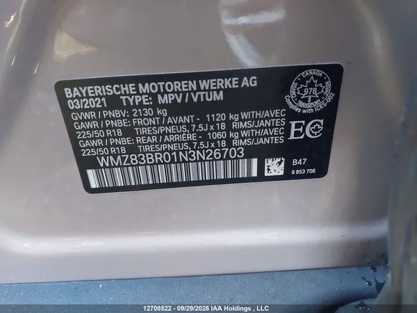 2022 MINI COOPER S COUNTRYMAN ALL4 — I9