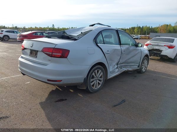 2017 VOLKSWAGEN JETTA WOLFSBURG EDITION — I4