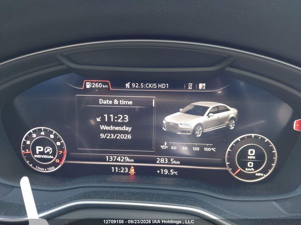 2019 AUDI A4 PRESTIGE — I7