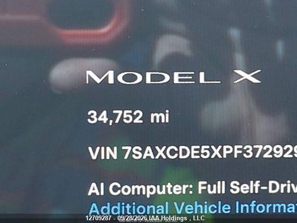 2023 TESLA MODEL X — I17