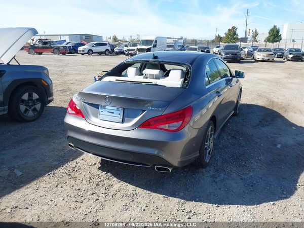 2015 MERCEDES-BENZ CLA 250 4MATIC — I4