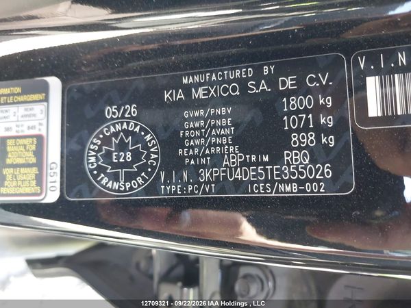 2026 KIA K4 EX — I9