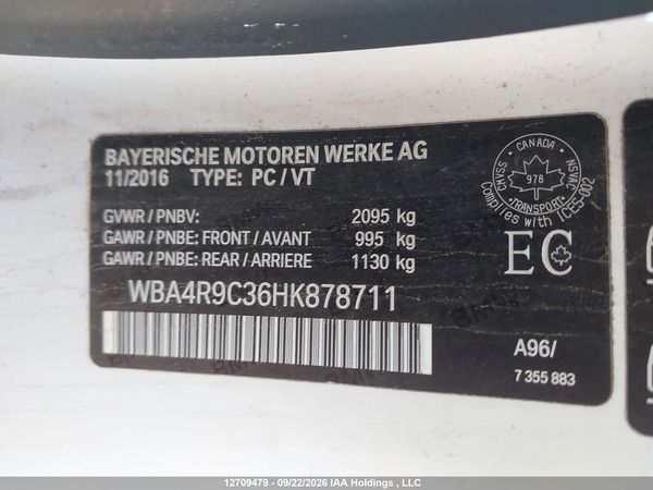 2017 BMW 430XI — I17