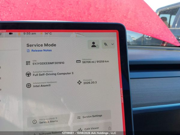 2021 TESLA MODEL Y LONG RANGE — I16