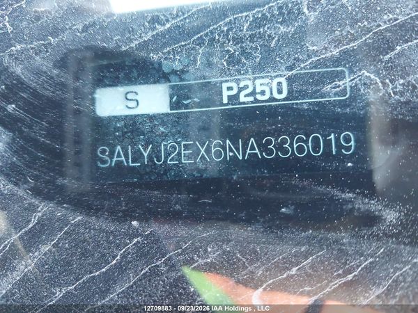 2022 LAND ROVER RANGE ROVER VELAR P250 S — I9