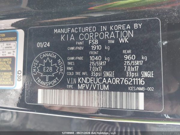 2024 KIA SELTOS S — I20