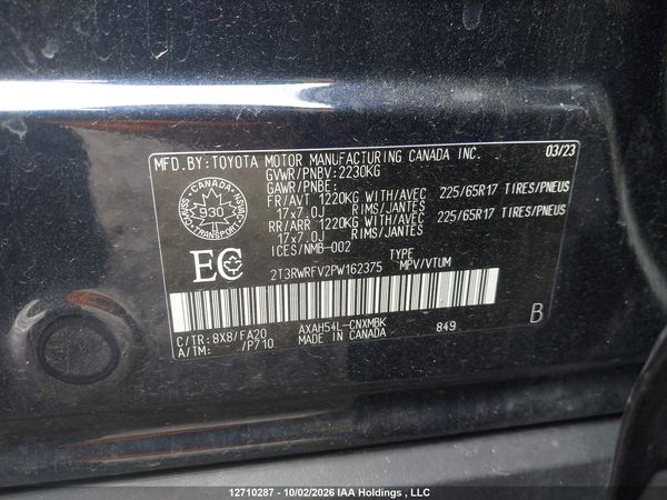 2023 TOYOTA RAV4 XLE — I9