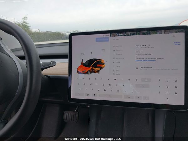 2021 TESLA MODEL 3 — I7