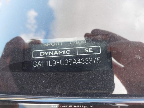 2025 LAND ROVER RANGE ROVER SPORT P400 Dynamic SE — I19