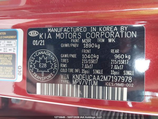 2021 KIA SELTOS S — I9