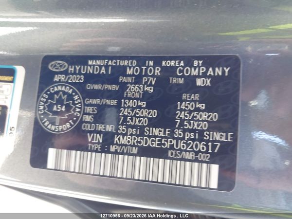 2023 HYUNDAI PALISADE Limited — I9