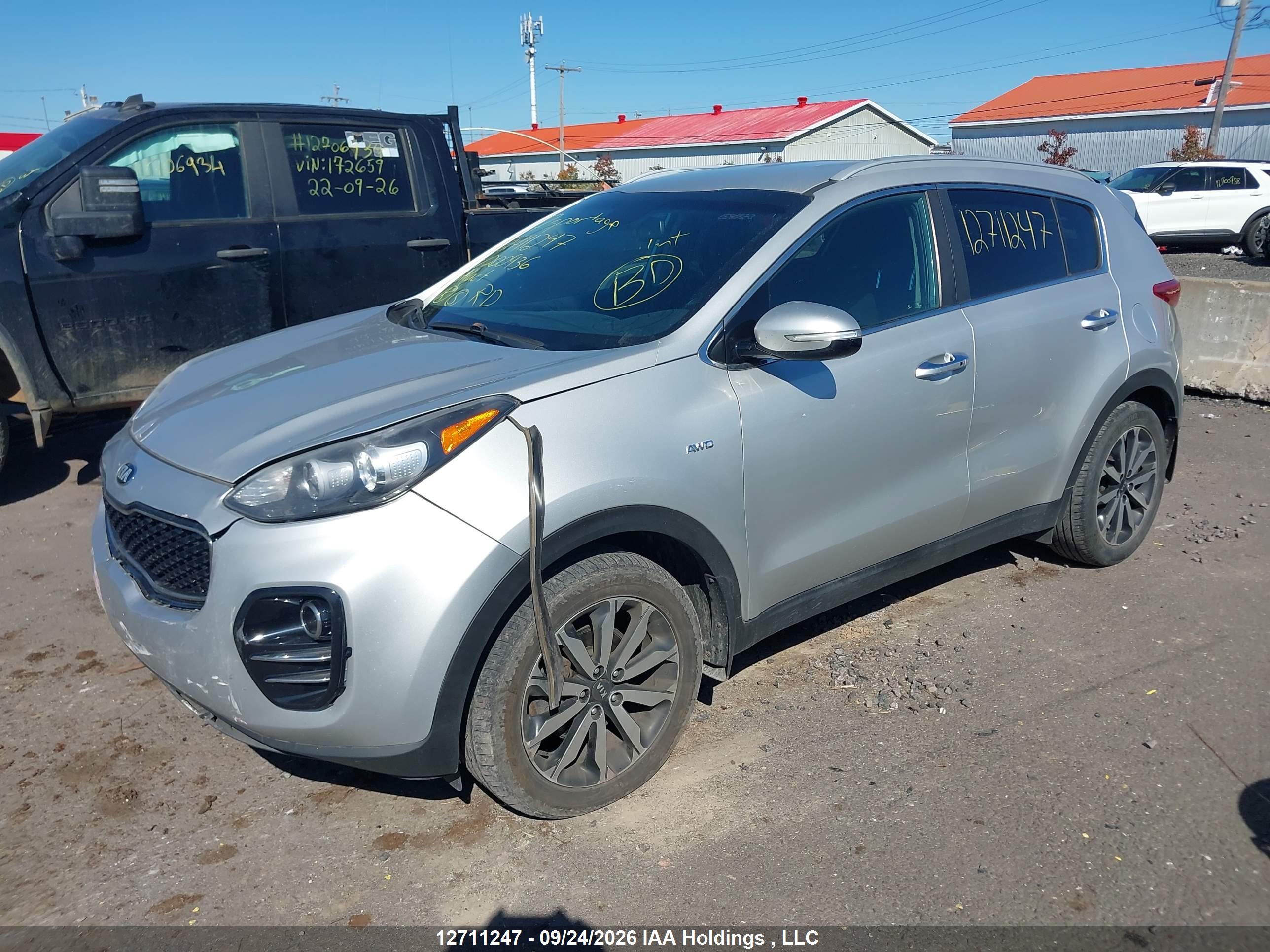 2017 KIA SPORTAGE EX — I2