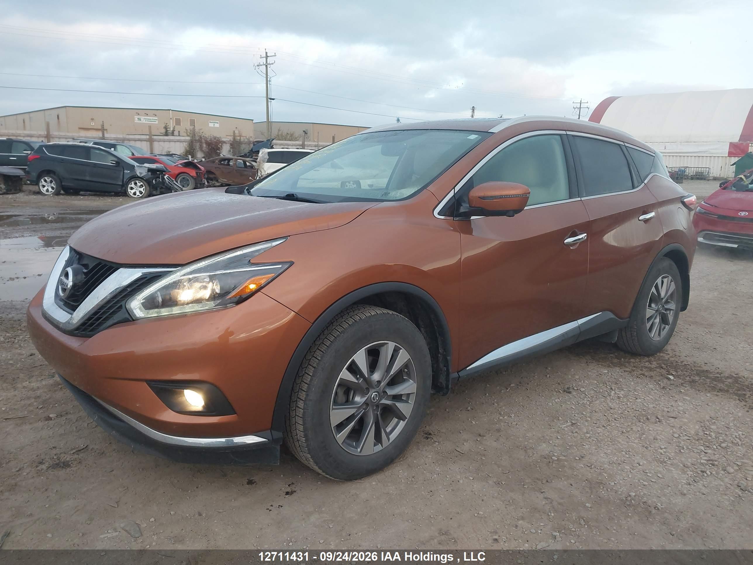 2018 NISSAN MURANO S/SL/SV/PLATINUM — I2