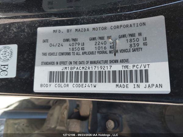 2024 MAZDA 3 PREFERRED — I9