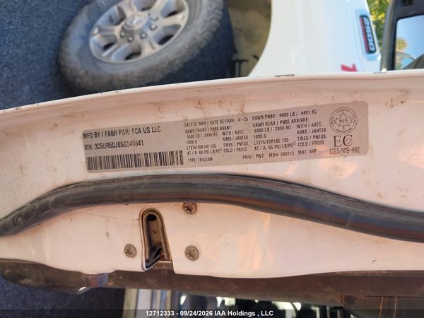 2025 RAM 2500 BIG HORN — I18