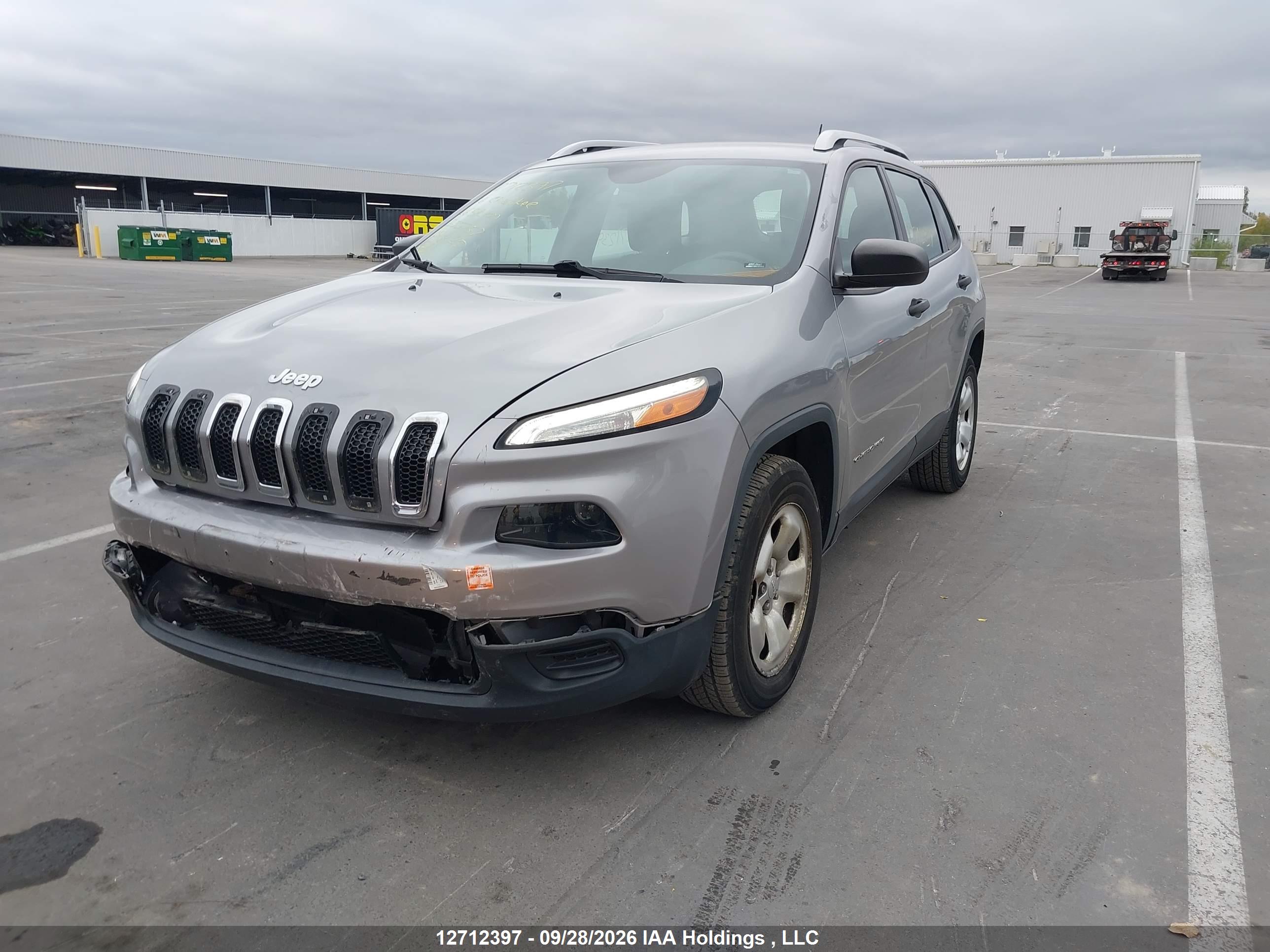 2016 JEEP CHEROKEE SPORT — I2