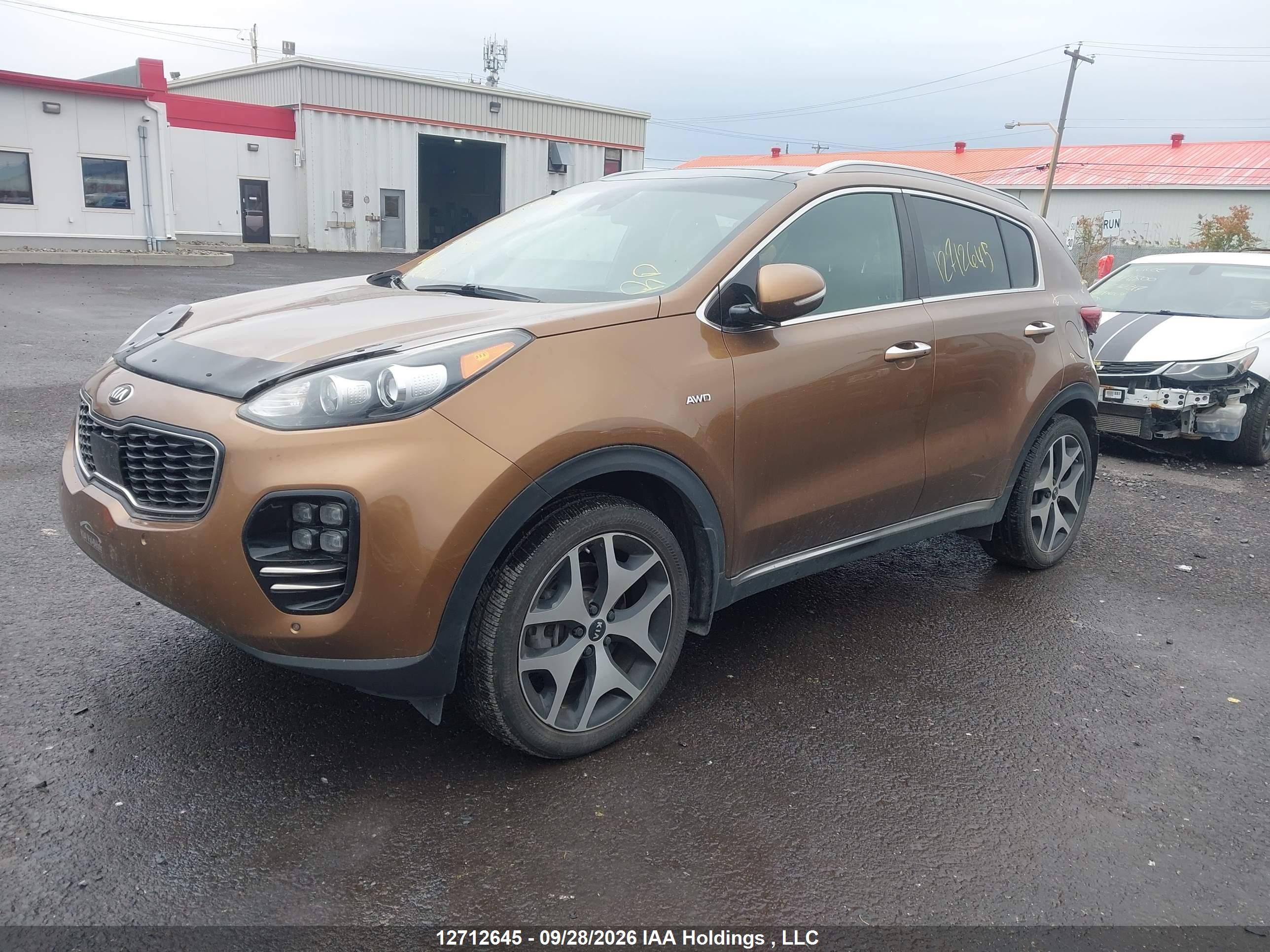 2017 KIA SPORTAGE SX Turbo — I2