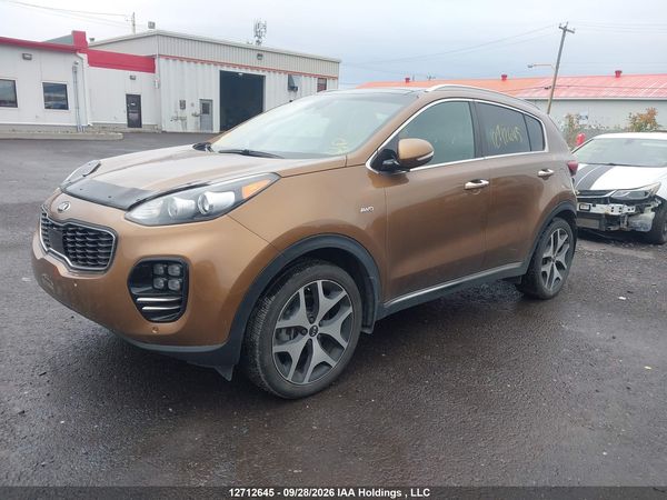 2017 KIA SPORTAGE SX Turbo — I2