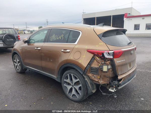 2017 KIA SPORTAGE SX Turbo — I3