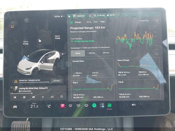 2021 TESLA MODEL 3 — I7