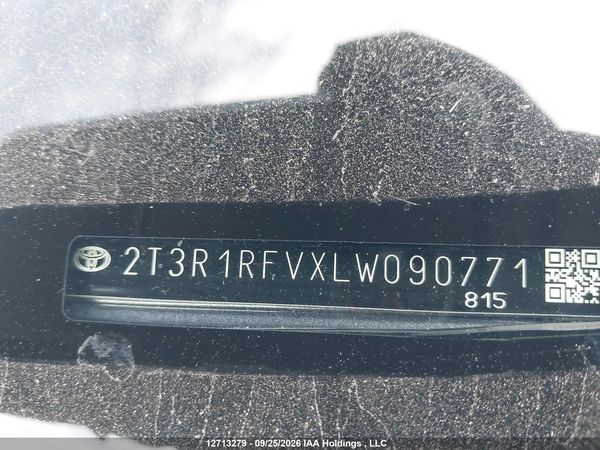 2020 TOYOTA RAV4 XLE/XLE PREMIUM — I18