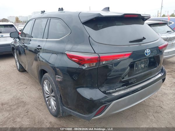 2020 TOYOTA HIGHLANDER HYBRID PLATINUM — I3