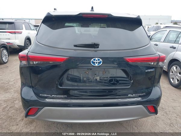 2020 TOYOTA HIGHLANDER HYBRID PLATINUM — I17